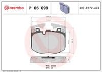 Bremžu uzliku kompl., Disku bremzes
