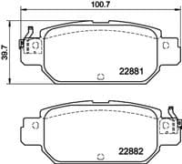 Bremžu uzliku kompl., Disku bremzes