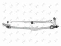 Stiklu tīrītāja sviru un stiepņu sistēma