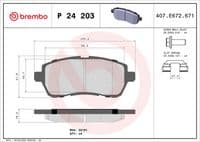 Bremžu uzliku kompl., Disku bremzes
