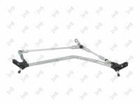 Stiklu tīrītāja sviru un stiepņu sistēma