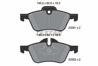 Bremžu uzliku kompl., Disku bremzes