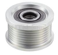 Ģeneratora brīvgaitas mehānisms