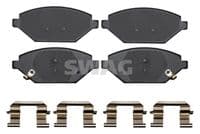 Bremžu uzliku kompl., Disku bremzes