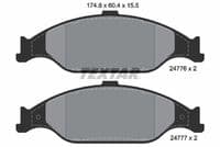 Bremžu uzliku kompl., Disku bremzes