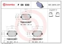 Bremžu uzliku kompl., Disku bremzes