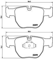Bremžu uzliku kompl., Disku bremzes