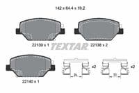 Bremžu uzliku kompl., Disku bremzes