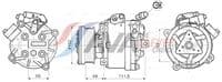 Kompresors, Gaisa kond. sistēma