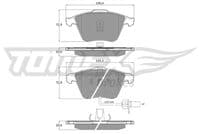 Bremžu uzliku kompl., Disku bremzes
