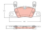 Bremžu uzliku kompl., Disku bremzes