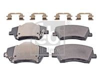 Bremžu uzliku kompl., Disku bremzes