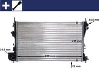 Radiators, Motora dzesēšanas sistēma