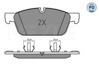 Bremžu uzliku kompl., Disku bremzes