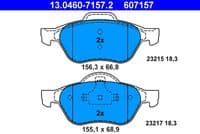Bremžu uzliku kompl., Disku bremzes