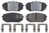 Bremžu uzliku kompl., Disku bremzes