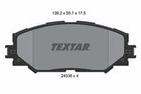 Bremžu uzliku kompl., Disku bremzes