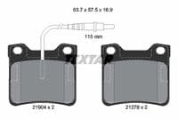 Bremžu uzliku kompl., Disku bremzes