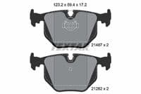 Bremžu uzliku kompl., Disku bremzes