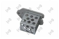Rezistors, Salona ventilators