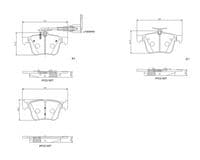 Bremžu uzliku kompl., Disku bremzes
