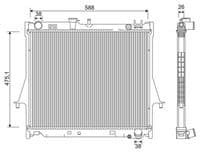 Radiators, Motora dzesēšanas sistēma