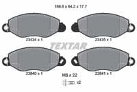 Bremžu uzliku kompl., Disku bremzes