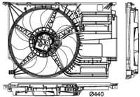 Ventilators, Motora dzesēšanas sistēma