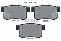 Bremžu uzliku kompl., Disku bremzes