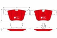 Bremžu uzliku kompl., Disku bremzes