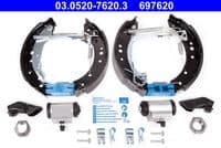 Bremžu loku komplekts