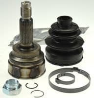 Šarnīru komplekts, Piedziņas vārpsta