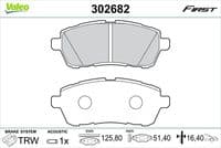 Bremžu uzliku kompl., Disku bremzes