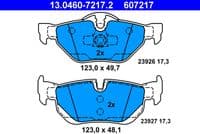 Bremžu uzliku kompl., Disku bremzes