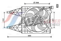 Ventilators, Motora dzesēšanas sistēma