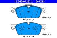 Bremžu uzliku kompl., Disku bremzes
