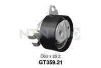 Spriegotājrullītis, Gāzu sadales mehānisma piedziņas siksna