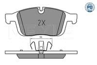 Bremžu uzliku kompl., Disku bremzes