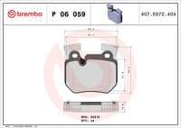 Bremžu uzliku kompl., Disku bremzes