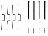 Piederumu komplekts, Disku bremžu uzlikas