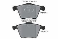 Bremžu uzliku kompl., Disku bremzes