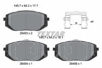 Bremžu uzliku kompl., Disku bremzes