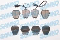 Bremžu uzliku kompl., Disku bremzes