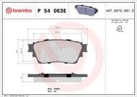 Bremžu uzliku kompl., Disku bremzes
