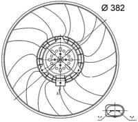 Ventilators, Motora dzesēšanas sistēma