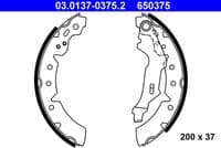 Bremžu loku komplekts