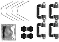 Piederumu komplekts, Disku bremžu uzlikas