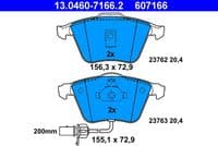 Bremžu uzliku kompl., Disku bremzes