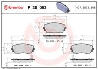 Bremžu uzliku kompl., Disku bremzes