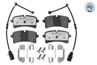 Bremžu uzliku kompl., Disku bremzes
